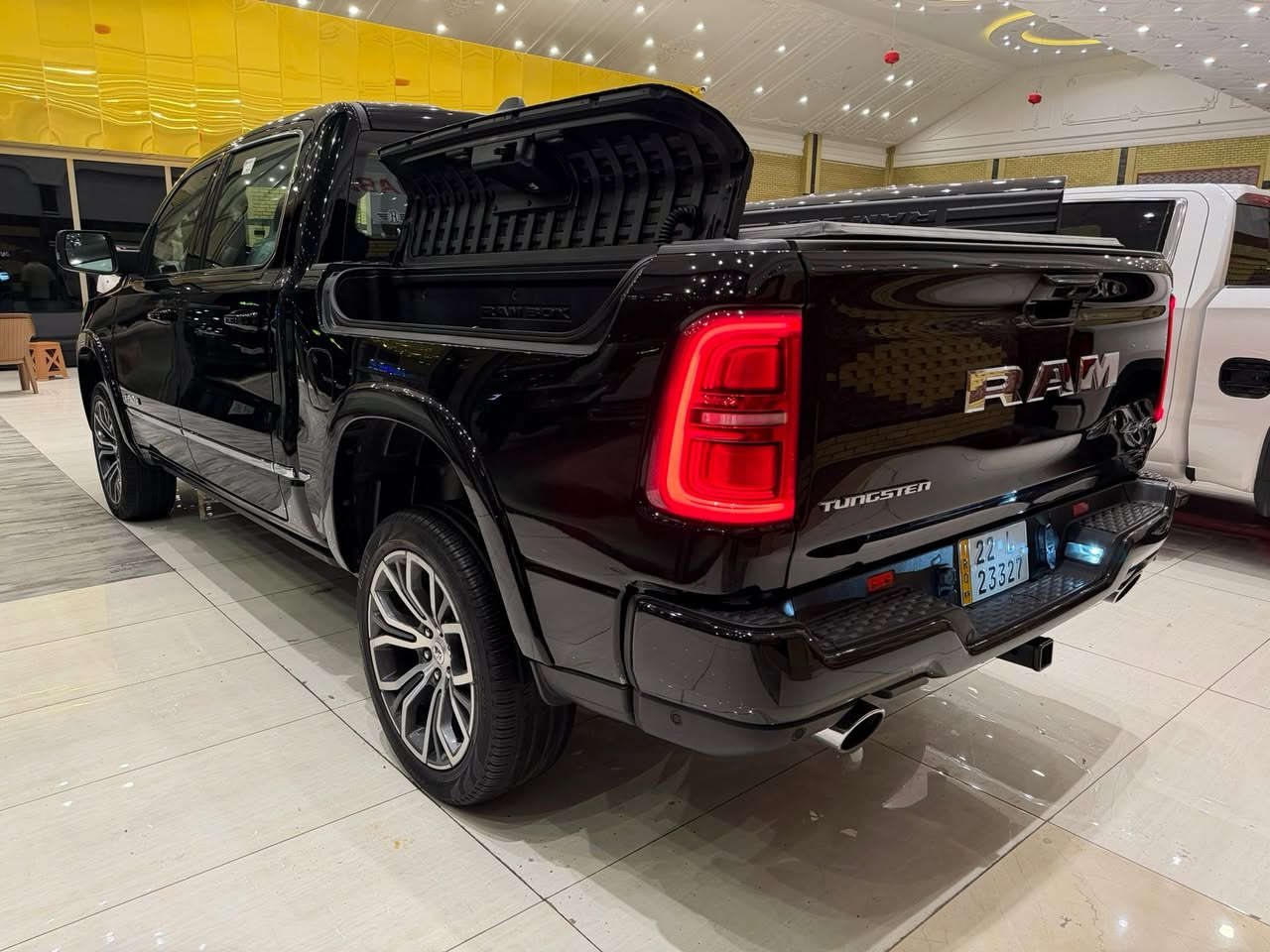 MARHABA CARS ERBIL
——————————
BRAND : RAM 1500
CLASS : TUNGSTEN 
ENGINE : V6 - 3.0T - 4x4
STATUE : CLEAN TITLE كلين تايتل
YEAR : 2025
PRICE : $$
COUNTER : 25,000 KM
IMPORTING : وارد خليجي شركة هارلم
ADRESS : Erbil , أربيل شارع ١٠٠م صف دائرة گمرگ
FOR IFORMATION CALL US :
MARHABA CARS 
 📞 : ***********

