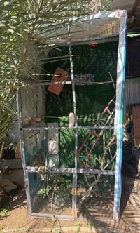 قفص للبيع للاستفسار الاتصال برقم  07736977456