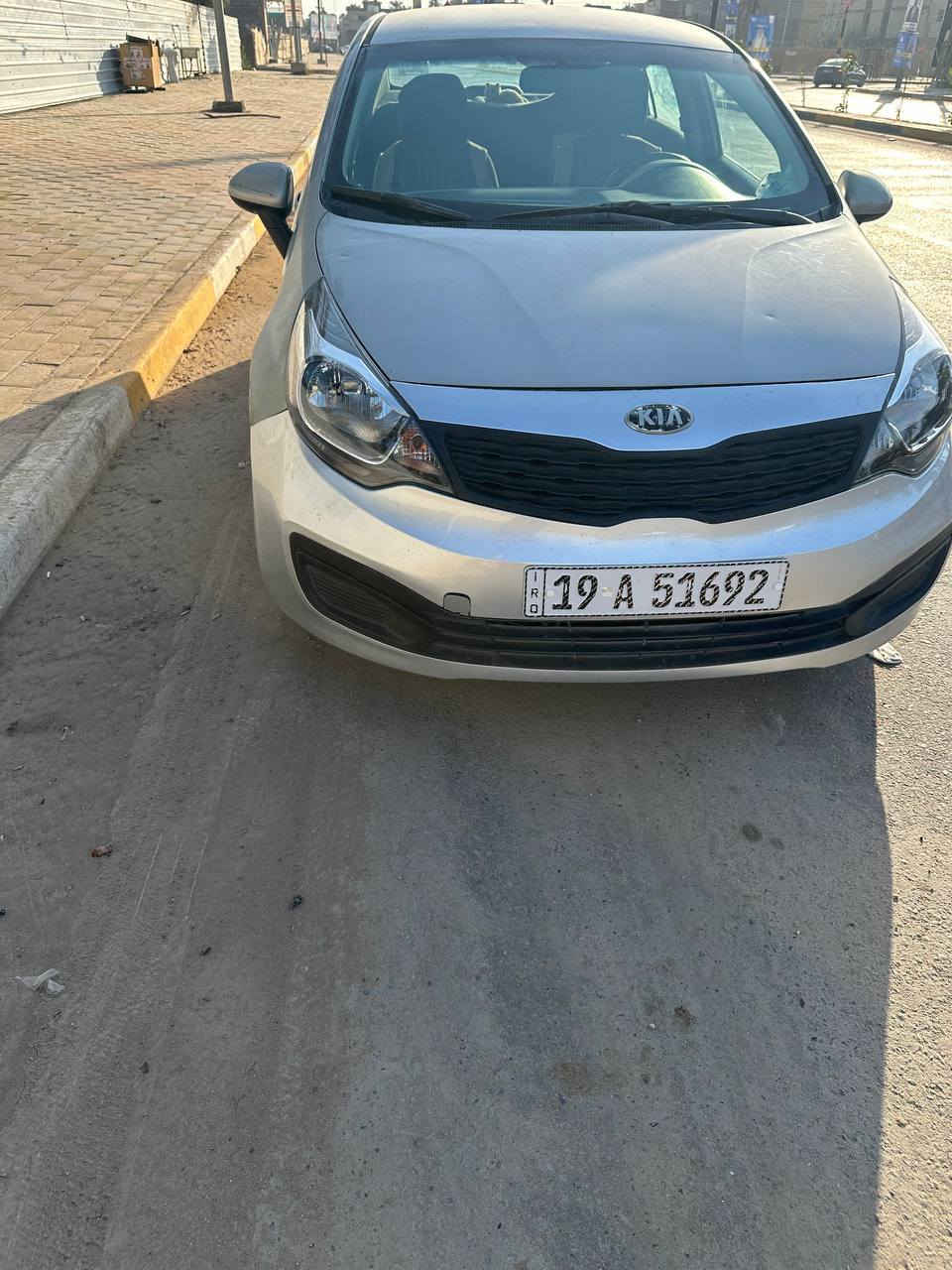 كيا ريو 2015 وارد خليجي بيها 3 قطع صبغ فقط كير ومحرك وتبريد وحداديه مكفولات  بسمنه محرك 16000
السعر 77 وبيها مجال للشراي للتواصل ***********عنواني كربلاء
