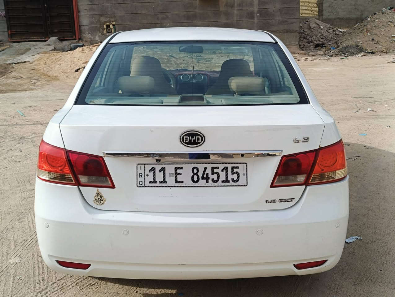 سلام عليكم بيوايدي لبيع G3 مديل 2013 رقم بغداد نكليزي هزة جديدة  ما بيهه لا ضربه ولا صبغ بلاديه على وضعيه الشركه  سياره كامله من كلشي گير اوتماتيك مكينه حداديه جديده مواصفات السياره معروفه كشنات جلد شاشه كأمره والسياره احلى من صور سنويه بأسمي مشروع وطني مكان السياره كربلاء حي القدس سعره 62 وبيهه مجال للاستفسار الاتصال على رقم ***********
