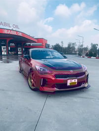 لبيع او مراوس  كيا ستنكر 2018 فول مواصفات G2 وارد امريكي حادثه دعاميه ...