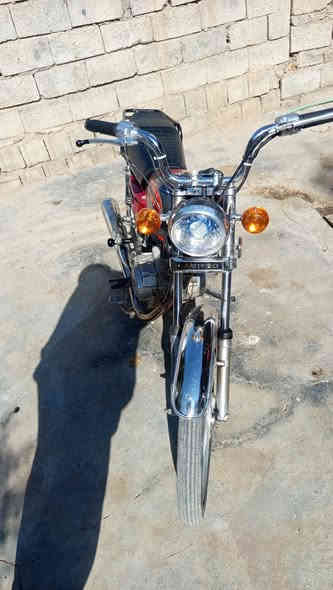 السلام عليكم دراجه للبيع شاصي ومحرك 2010غراض 24 دراجه حلوه ونضيفه  سعرها 275 وبيها مجال للشراي ***********
