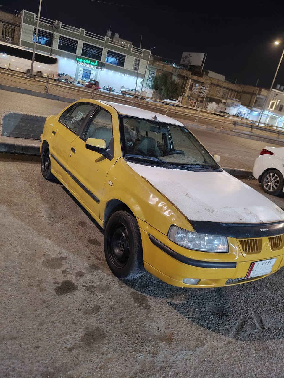 السلام عليكم سمند للبيع موديل 13 سنويه ل 29 مصفره هيئه وغرامه تبريد ثلج كير مكينه نضيفات مكاني لعماره لمجر لكبير سعر 25 وبيها مجال رقم ***********
