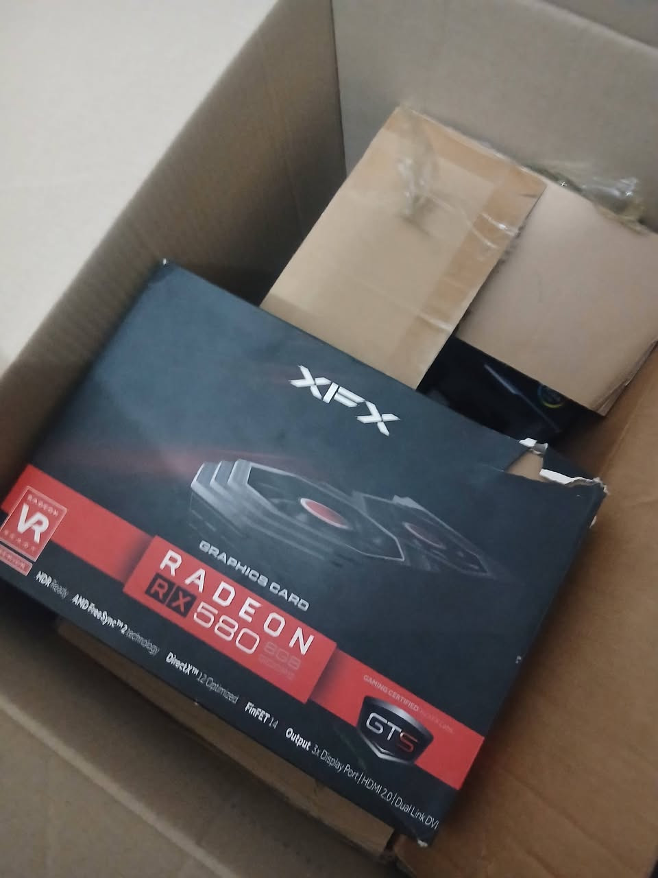تجميعه rx580 8GB 
R7 2700x 
Asus prime b450all
Ram 16 corsir 
Fsp500w ssd 256
Hdd500g
السعر 480 شامل اجورالتوصيل السعر ثابت
واتس ***********
