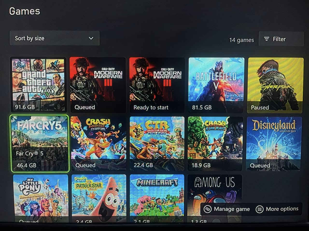 السلام عليكم
• اكس بوكس ون اس  500g
• جويستك +بطارية اضافية + شاحن مزدوج
• 3 اقراص -كولد وار-بلاك اوبس 3 -فور هونر
• العاب مملوكه والعاب كيم باس منزله بالجهاز
• حساب كيم باس التميت شهر 
الجهاز نظيف ومابي اي مشكلة 
كامل مع كل كيبلاته (بدون كارتونه )
السعر 170 ومجاله كلش قليل
مكاني حي ميسان


**إذا كنت صاحب هذا الإعلان وتريد حذفه لأي سبب، رجاءا أرسل رسالة إلى الدعم الفني**