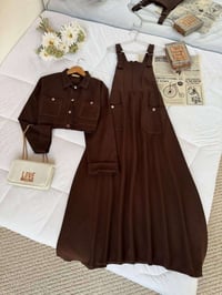 فستان قطعتين • دابل تركي • مقاسات ٣٨-٤٨