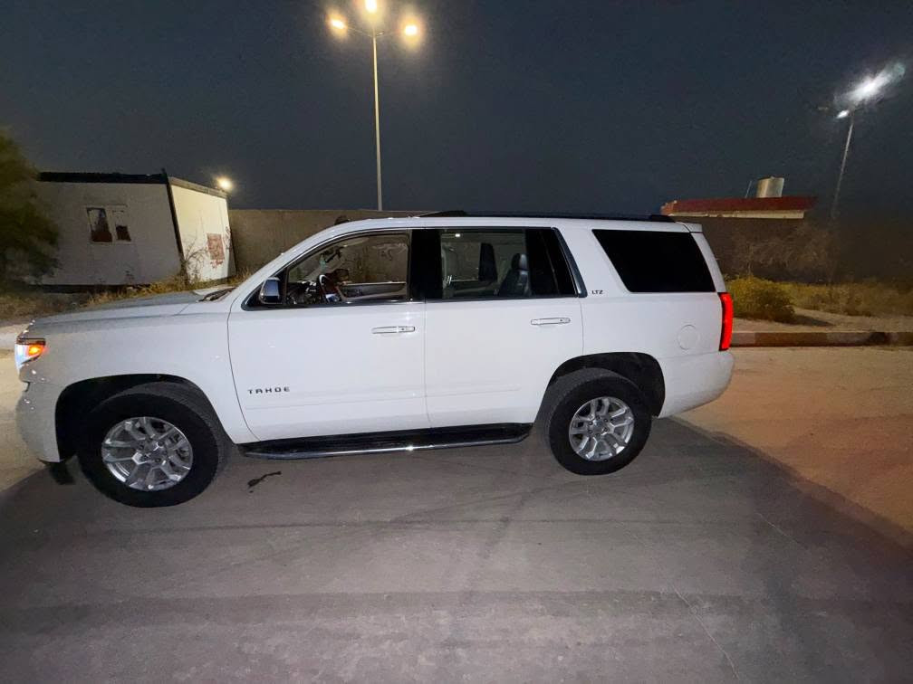 تاهو خليجي 2015 LTZ 
فول مواصفات وكالة المنصور
كفالة عامة بدون صبغ بدون تعديل فقط رصعات متفرقة في أطراف السيارة 
رقم اربيل تحويل مباشر
ماشيه 169 الف كم
السيارة شرط الفحص ونظيفة جداً
مرتبة وما تحتاج أي صرف
السعر 315 وبيها مجال للطيبين
موقع السيارة كركوك
بيع فقط بدون مراوس
***********
*********** كركوك, العراق
