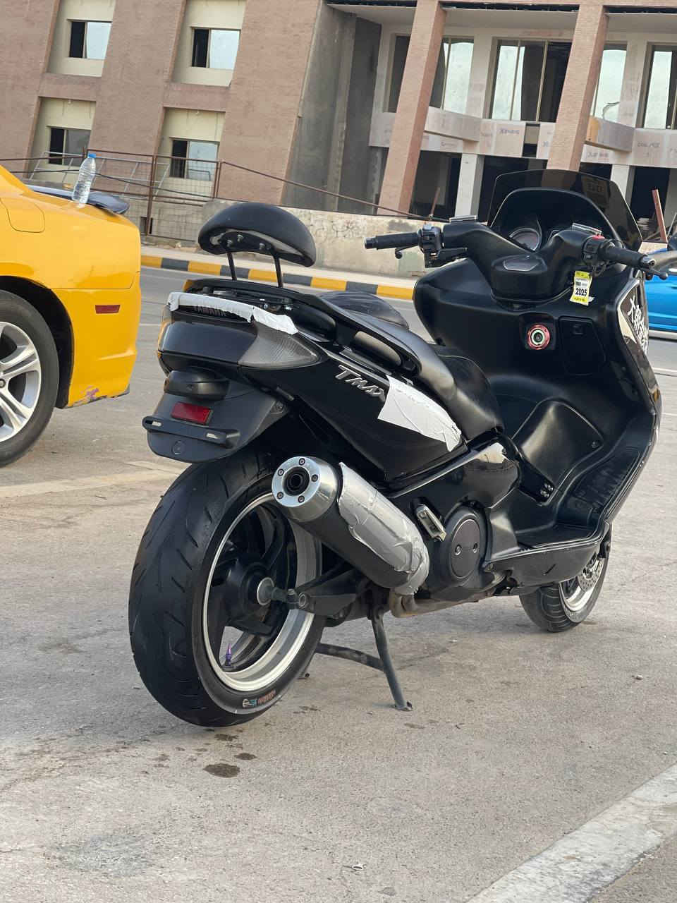تي ماكس 2008 كفاله عامه دراجه بحالت الوكاله 100٪ وصل معرض بيها وصور مزاد اليابان 
ماشيه 35الف دراجه مال جناي عله ايدي مكاني ناصريه مركز سعر 23 وبيها مجال ***********
