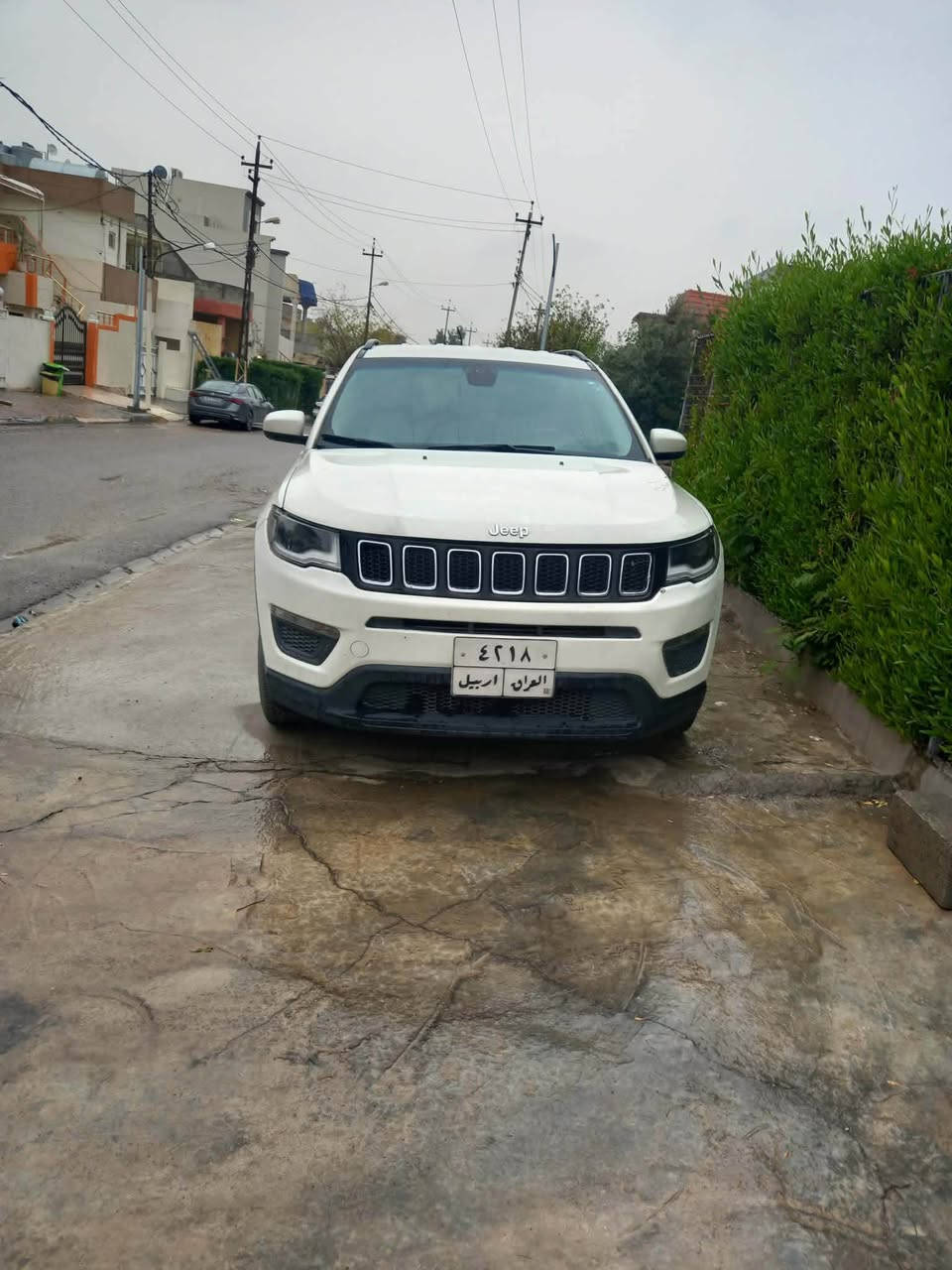jeep kompas بۆ فرۆشتن مۆدێلی 2018 2پارچە بۆیاخ بۆنیت چاملخ بێ ناو گرتن ئێرباگ سیستەم 40mil رۆشتوە هەقیقی سەیارەی دەستە هی مەعرەز نیە مواسەفات s چرکەی تیدا نیە دەعامی بۆ دەعامی بەشەرت tb رەقەمەکەی لەگەل نیە رەقەمێکی ترت لەباتی دەدەینی ئەگەر مشتەری تەلەفون بکە *********** واتس اپ ڤایبەر أربيل, العراق

