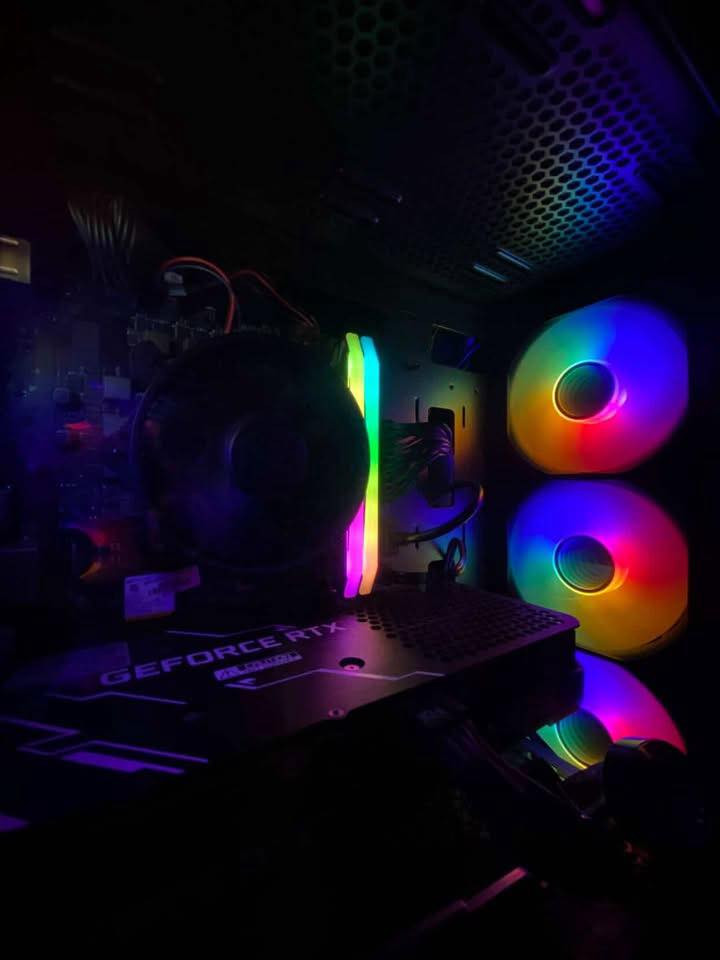 سلام عليكم
تجميعه كيس فقط 
نظيف جدا وكل القطع مكفوله

معالج : i5 th12
كرت : GEFORCE rtx 3060ti 
بورد : كيكابايت h610
رامات : Lexer 16 2*8 3600 rgb 
هارد : m.2 500G
باور سبلاي : 650 
كيس : 4 مراوح rgb زجاج 

‏متوفر بغداد فقط 

مكان زعفرانيه 

السعر : 950

اي تفاصيل خاص


**إذا كنت صاحب هذا الإعلان وتريد حذفه لأي سبب، رجاءا أرسل رسالة إلى الدعم الفني**