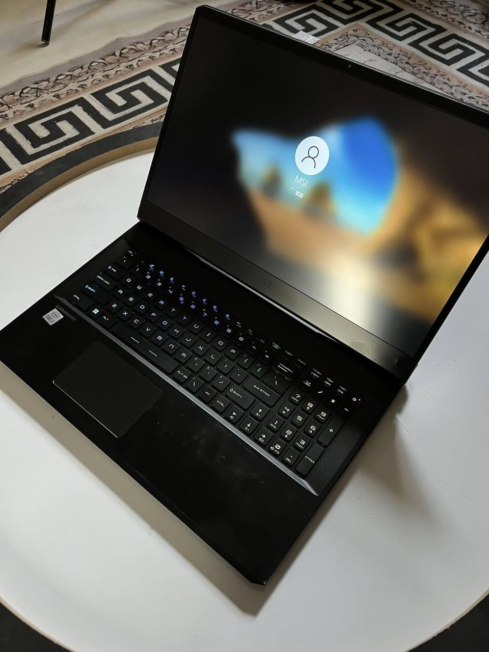 للبيع لابتوب MSI GP 76 leopard
17.3 144 شاشه

المعالج intel i7 10750h

Rtx 3060 كرت الشاشه

الرامات 8g

التخزين 256 ssd 

اللابتوب جداً نظيف اخو الجديد بس متروك صارله فتره 

الكيبورد RGB والشاشه الحجم الجبير 
السعر 950 الف دينار 

المكان بغداد الدوره ***********
