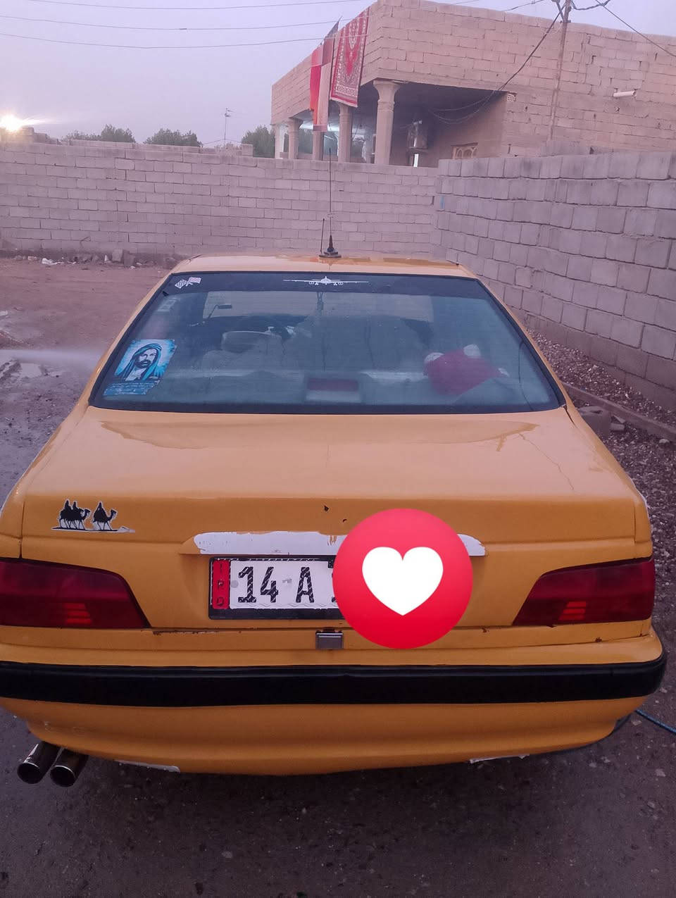 السلام عليكم سيارة بيجو بارص موديل 2013 سنويه جديده مصارلي شهر من جددتها  وبسمي تنتهي 2035 كير مكينه تبريد 🥶 كفاله تحويل ثاني يوم المكان البصرة ابو الخصيب ***********
