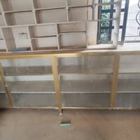 عارضة المنيوم • ٣٥٠×١١٠×٤٠سم • بيها مجال