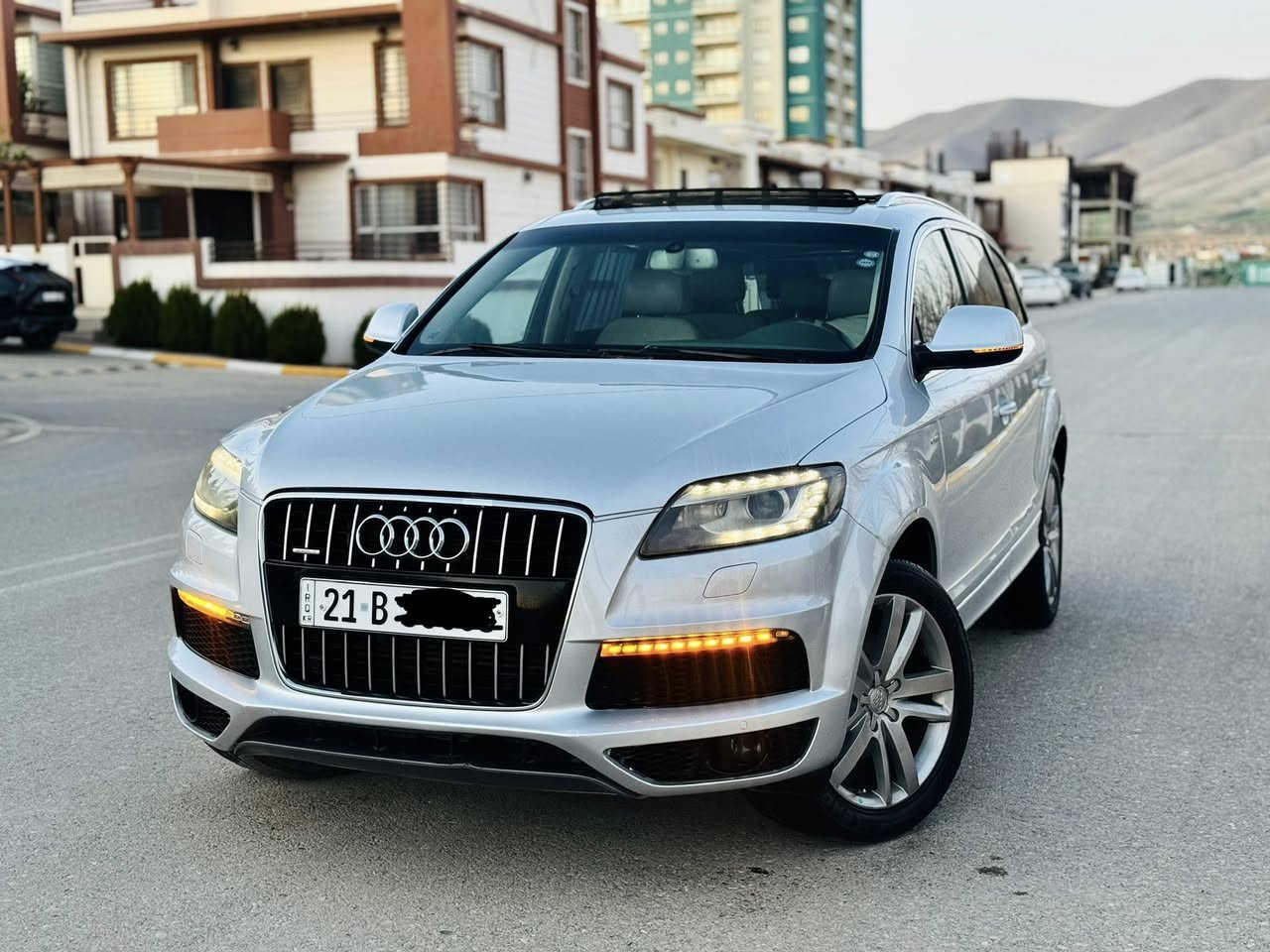بسم الله الرحمن الرحيم
ئاودى Q7 S-line Quattro 2012 فول مواصفات ١/١
مواصفات خليجي وكالة شريكة سردار ضمان دولي
لون سلفر
------------------------------------------
مكان🌆: سليمانى                سعر💵: 131$
هاتف☎️: *********** 
                                               
    
------------------------------------------
محرك سته سلندر V6 3.0L سوپه ر چارچ محرك بنزين
گير و محرك بشرط مابي سوت و دغان و صرف  خلل مابي
ماشية 105 الف حقيقى
------------------------------------------
سيارة حيل حيلوة جديد ماشالله
بدون صبغ 
سيارة كل على وضع بيلادي
سنوي بسمي تحويل نفسل يوم  
سنوي و ارقام جديد ٢٠٣١
-----------------------------------------
مواصفات
{ بصمة - پانوراما - داخل اصفر - صندوق شفت - ٣ پردة - ماوس - ٧ راكب - كشنات جلد - كشنات كهربا - سيدي بوكس - تبريد مركزي - كاميرا - حساس خلفي و امامي - لايت ليد - ڤوليوم - تحديد سورعه - وبعد )
-------------------------------------------
اربع تايرات و ويل بيلادي جديد
ته حويل غه رامة بشرط سنوي بأسمي
سيارة شرط بدون اى نواقص گير و محريك و حدادي و كاهرباى كولة بشرط
--------------------------------------------
بسم الله الرحمن الزحيم
‏ AUDI Q7 quattro S-line 2012
ئاودى موديل Q7 S-line 2012فول فول مواسفات پانؤراما
مواسفات خليجى سفرى شه ريكه ى سه ردار زه مان
ره نگى سلفه ر 
-----------------------------------------
شوين🌆: سليمانى              سعر 💵: 131$
موبايل☎️: ***********
                                    
-----------------------------------------
مه كينه V6 شه ش بستؤن 3.0 سوپه ر چارچ به نزين
گيرو مه كينه ى به شه رت
سه وت و سه رف و خه له لى نييه به شه رت
 105 هه زار حه قيقى رؤيشتوه

-----------------------------------------
بي بوياخه 
زؤر جوان ماوه ته وه و نمونه يه له جوانيدا
به ناوي خومه وه يه سه نه وي تا ٢٠٣١ تازه يه
-----------------------------------------
مواسفات
( به سمه - پانؤراما - ناوزه رد - په رده - سندوق شه فت  - كوشن جلد - ماوس - سيدى بؤكس -سئ ريز كوشن - ته بريد مه ركه زى -  كاميرا - حاسه ى پيش و دوا - لايت ليد - ڤؤليؤم - تحديد سورعه - زؤر مواسفاتى تر )
------------------------------------------
چوار تايه ويلى تازه ى و كامل سيرڤزى بؤكراوه
سه نه وى به ناوى خؤمه وه يه
ته حويل و غه رامه به شه رت
{{ گير و مه كينه و كاره باى و هه موو گيانى به شه رت }}
------------------------------------------
