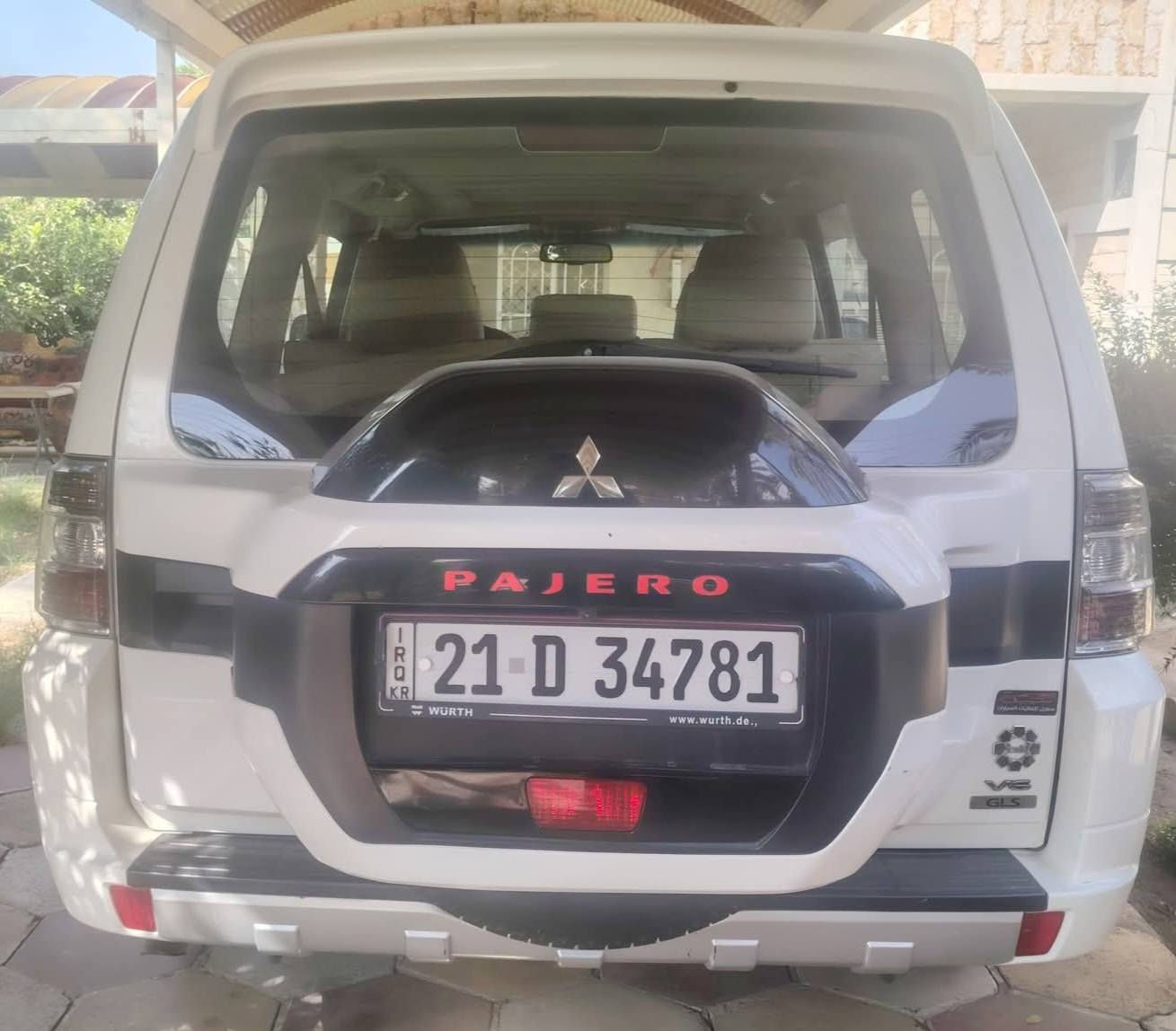 باجيرو 2018 خليجي سليمانيه رقم وهزة وسنوية جديدةجاهزة من كلشي مكفولة من التبديل والحادث عدا شخط بالباب الي ورا السايق ونصبغ ربع باب 
#تحويل_مباشر 
#العنوان_ديالى_بعقوبة
للاستفسار اتصل
***********

السعر 218 بي مجال 
سلايت 
فورويل
شاشة 
كاميرا  
جلد 
تحكمات 
٧راكب
٦سلندر 
مري شفط 
اشارة بالمري
كهربائيات كلها شغالة 
صدر امامي خلفي جديد
باتري جديد
تخم تاير 
جديدة وجاهزة من كلشي
