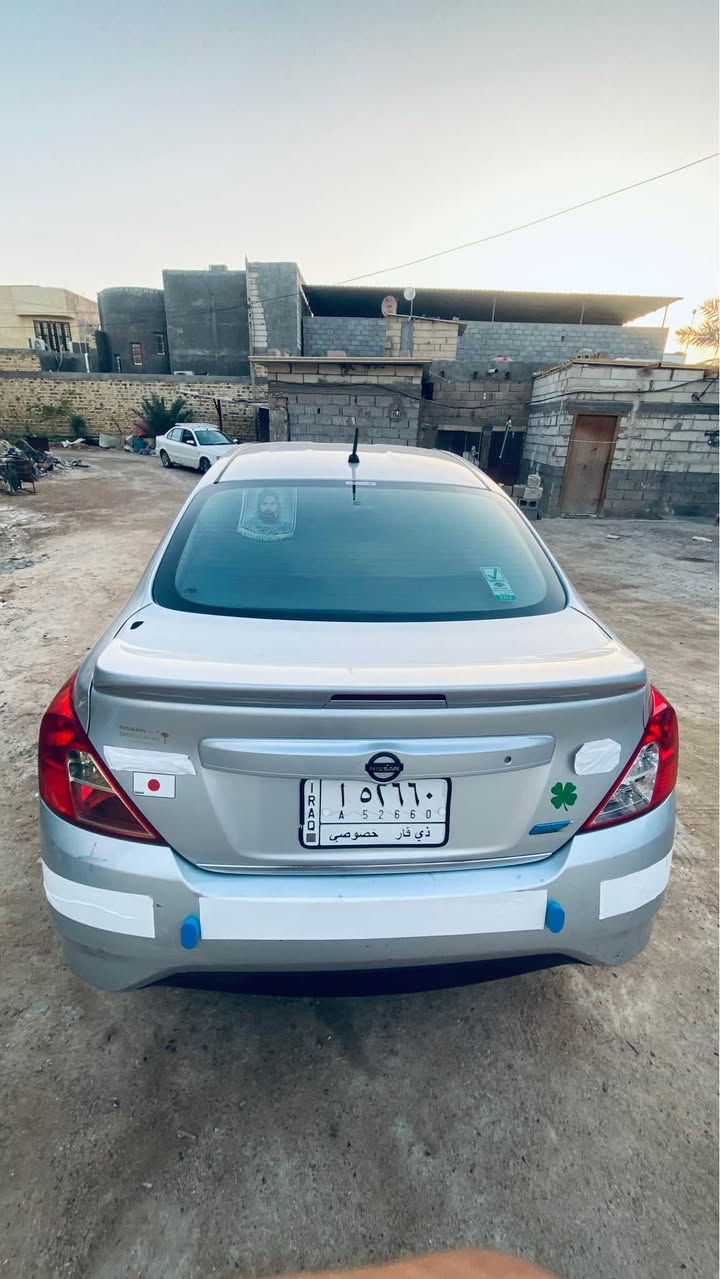 نيسان فيرسا ٢٠١٦ محرك ١.٨ كير cvt سيارة كلها بحالة ممتازة وشغالة مال جناي حادث جاملغ وبنيد من امريكا حرة مشروع وطني باسمي السعر 78 ومجالها بسيط البصرة تنومة *********** البصرة, العراق
