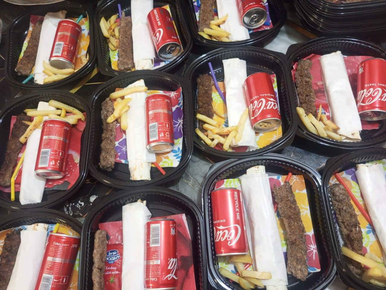 تخفيضات على تجهيز اكل مناسبات حسب الطلب العنوان حي النداء قرب موقف الكيات شارع ٦٠ العرضي ***********
