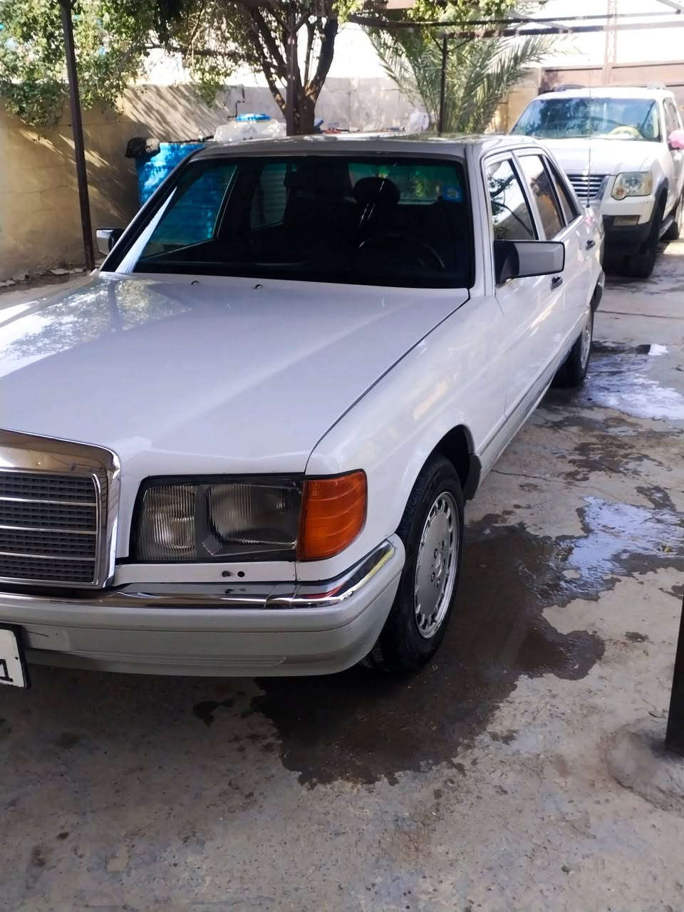 السلام عليكم ورحمة الله وبركاته عدي مارسيدس جامبو 560 موديل 1985  محور بطة 3000 ديلكو سيارة خير من الله مشتغل بيها بأيدي صدر امامي جديد نفض تايرات جدد كير محرك مكفول سلايد شغال تبريد فول سيارة ما بيها اي نقص مال جناي مكانها بغداد جسر ديالى رقم انكليزي انبار باسمي  هزة لل2027 سعر 55 وبيها مجال للطيبين وللمعلومات اكثر الإتصال على الرقم ***********
