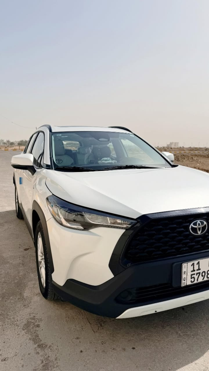 تويوتا  كورلا كروز هايبرد بيع فقط
✅موديل2024 ماشيه 50 الف رقم بغداد وكالة عامة مطلقة مكفولة كفالة عامة عدا شخط بسيط باب عكس السايق موضح بالصور على وضع الشركة☑️

🟢كاميراة اصلية دواره ‼️🎥🎥

🟢حمالات سقف

🟢مصابيح الاماميه  LED5 

🟢بصمه عدد ٢ 

🟢اشاره بالمرايا الجانبيه

🟢صندوك كهرباء ‼️

🟢التحكم الالي في جميع النوافذ

🟢تحكم سترين

🟢التبريد قطعتين

🟢المقاعد جلد الاسود مطعم رصاصي 

كاميره داشكام امامية اصلية تخزن شهر فول HD🟢

🟢سلايد

🟢نظام مراقبة الاطارات

🟢رادار

🟢بلوجكترات

🟢الفرامل المانعة للانغلاق ABS

🟢مثبت سرعه

🟢منافذ USB-C

🟢نظام تحذير من التصادم الامامي 

🟢 الجام مغلف بعازل حراري اضافة الى السلايد روف

🟢نظام تحذير من الخروج من المسار 

🟢الارضيات بالجنطة البلادية بعدها ممفتوحة

السعر مناسب جدا جدا محتاج فلوس واريد ابيعها 

الشراي يتصل ويعرف السعر وما اقصر وياه

***********
