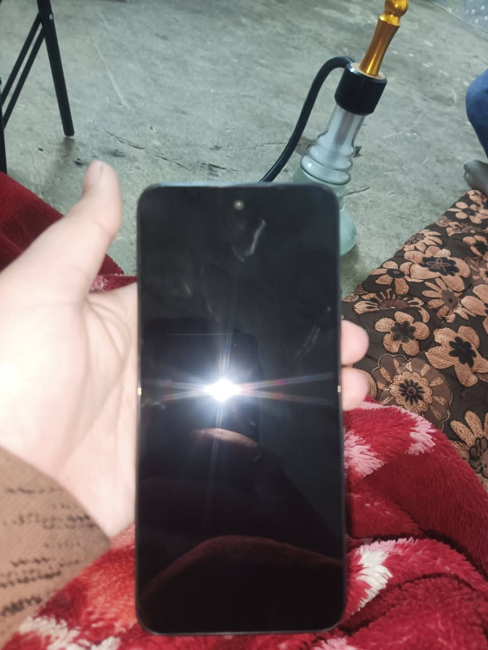 انفكس هوت60i
ذاكره256
رام8
مستخدم شهر بل كرتون 
مكفول من شخط 
سعر 150بي مجال
المكان تكريت
***********
