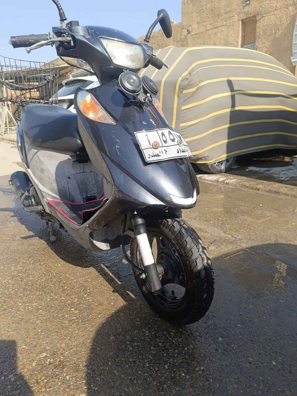 دراجه يوماهه سازوكي يباني 140 دراجه حلوه ونضيفه دراجه كامله مكمله كبل لشارع  كهربائيات كلهه شغاله سعر500 وبيهه مجال شي بسيط مكان بغداد البياع الشرطه الخامسه التواصل هاتف واتساب***********
