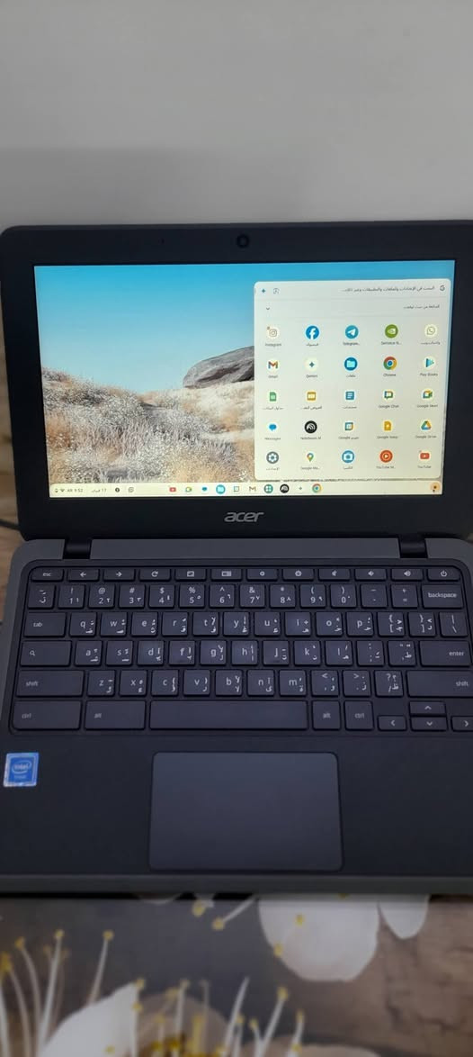 الاب نضام chrome os
الاب ذاكره 32 قابل للزياده معالج intel
مابي اي خلل او عطل 
كل المنافذ شغاله 
الاب شاحنه تايب سي بقدره 65W
البطاريه تدوم لمده 6 ساعات 
حجمه 12 
يشغل تطبيقات الوفس والورد 
سعره 75 وبي مجال 
يفتح مواقع التواصل الشتماعي جميعه 
للستفسار اكثر اتفضل خاص 
للمعلومه لايوجد توصيل مكان (بغداد ) الاعضميه


**إذا كنت صاحب هذا الإعلان وتريد حذفه لأي سبب، رجاءا أرسل رسالة إلى الدعم الفني**