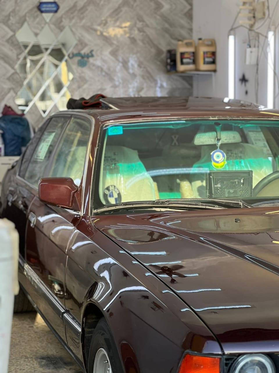 عل بركة الله.... 
بي ام ٧٣٥ بغداد باسمي موديل ٩٢
صبغ لجماليه تبريد ثلج تخم تاير
السعر ٧٠.... مكلف بنشر هذا رقم صاحبها ***********
