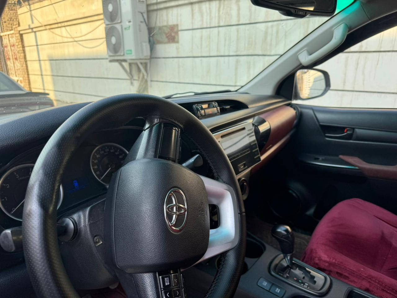 تيوتا هايلوكس فور ويل كاز موديل 2017 كفالة
السعر 220 وبيه مجال
المكان ميسان 
للاستفسار ***********
غير متوفر ع الفيس
