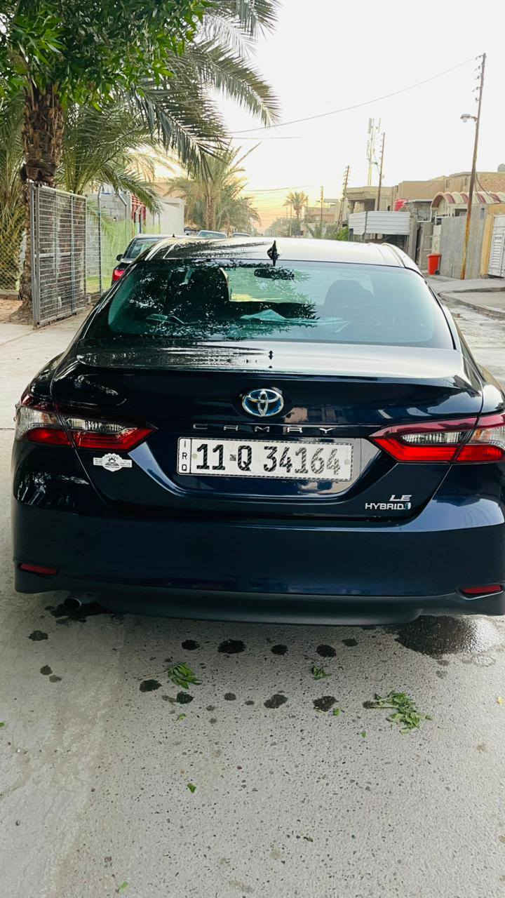 كامري للبيع موديل 2022 LE أمريكي هايبرد لون نيلي محرك 2.5 حادثها موضح في الصورة بدون تكمة فقط تبديل بوب 
 ماشية 71 ألف كيلو متر رقم بغداد 
المكان بغداد 
السعر  178$ 

الهاتف ***********
