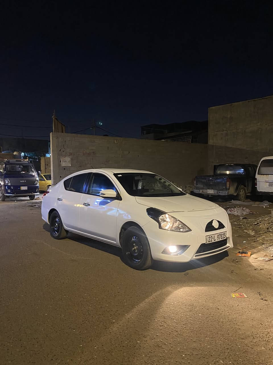 السلام عليكم
نيسان صني 2025 مكينه كير حداديه تايرات ع وضع شركه تبريد ثلج بسم شركه تريد وكاله تريد تحويل بيهه صبغ بجاملغ خلفي وشخط بالباب باقي كفاله 

مواصفاته 

تبريد قطعتين 

شاشه لكزز زائد كامره دواره 

اشاير بالمري 

مانع انزلاق 

جام اربعه كهربائي زائد اربع سماعات مضخم

سياره جديده ع وضع شركه مكانه بالبصره 

***********

رقم بي واتس اب
