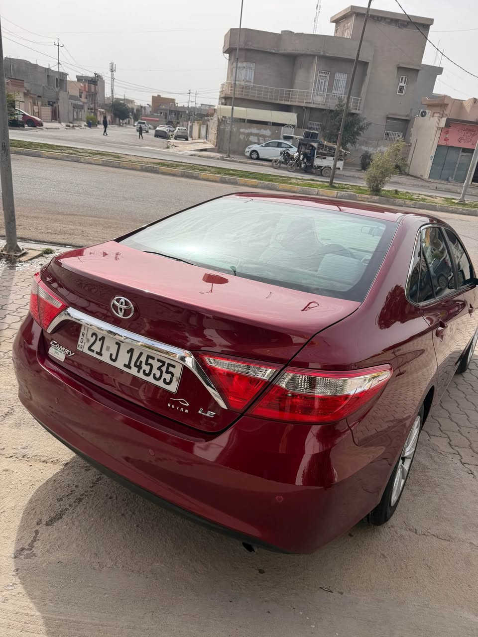 كامري ٢٠١٧ مواصفات LE سيارة كلين تايتل بدون حادث بدون ارباك سيارة داخل كلين و هسة بي شبر تعديل بارد فقط سيارة ماشي ٧٢ الف حقيقي سنوية هزة دفتر بنزين و داخل لونين سيارة ايد واحد من ٢٠١٧ و بل عافية الي ياخذ 
مكان كركوك 
*********** كركوك, العراق
