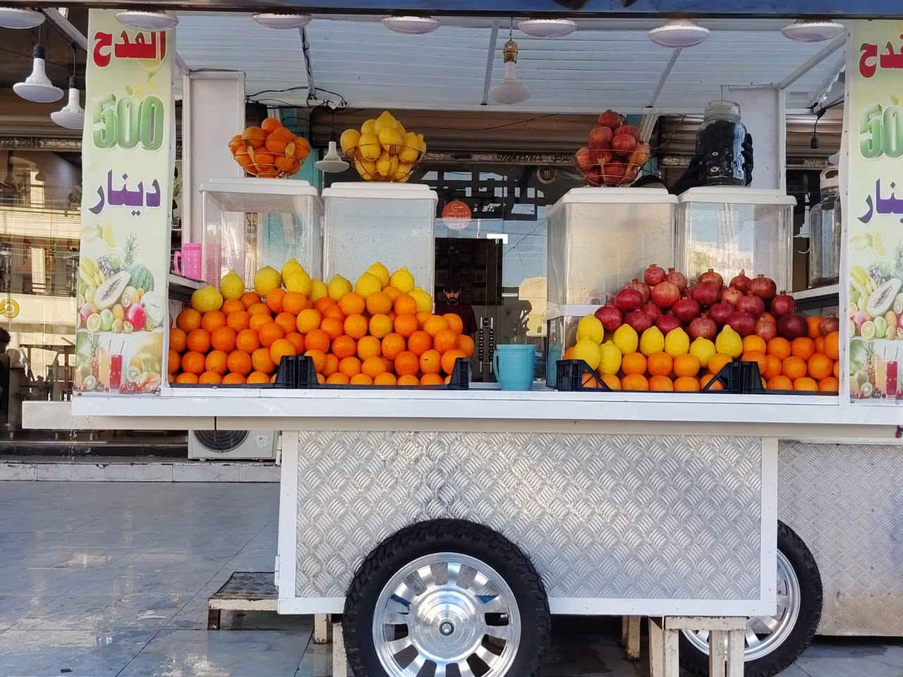 بما انو جو حار لاتحتار
عصير طبيعي لحيدر  ابو شربت مكانه سابقا شارع دجله 
وحاليا شارع القران شارع مسقفات صلاه 
متوفر بالليمون والبرتقال والنومي والرمان 
بطل دبل 3 بطاله ب5 توصيل مجاني
حجز خاص المجر الكعبي, ميسان


**إذا كنت صاحب هذا الإعلان وتريد حذفه لأي سبب، رجاءا أرسل رسالة إلى الدعم الفني**