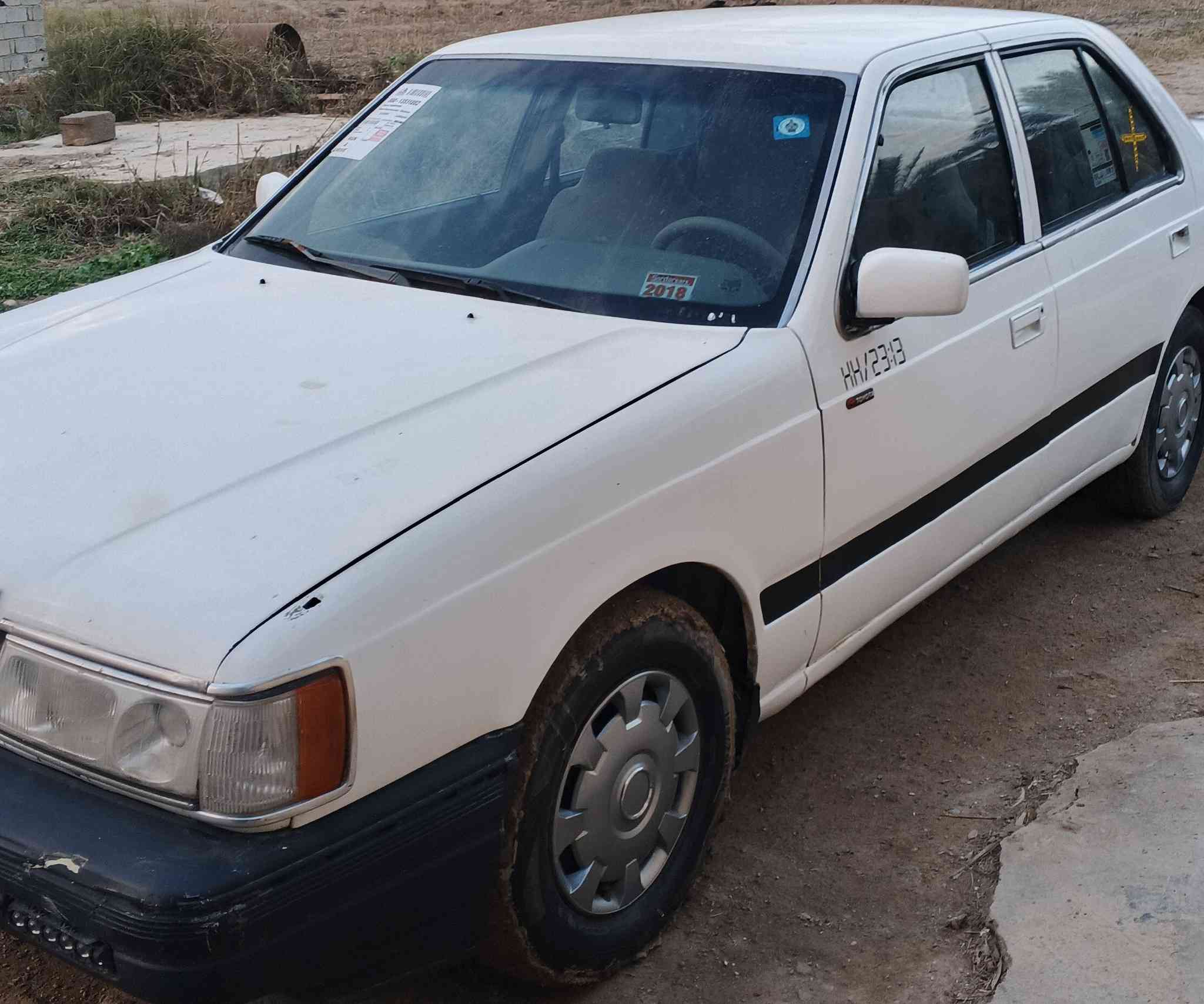 سلام عليكم سياره ماسده موديل 93باسمي نضيفه اي طخه مابيهه  سنويه ال30 باسمي تبريد شغال مكينه نضيفه مكاني ديالى المنصوريه ***********
