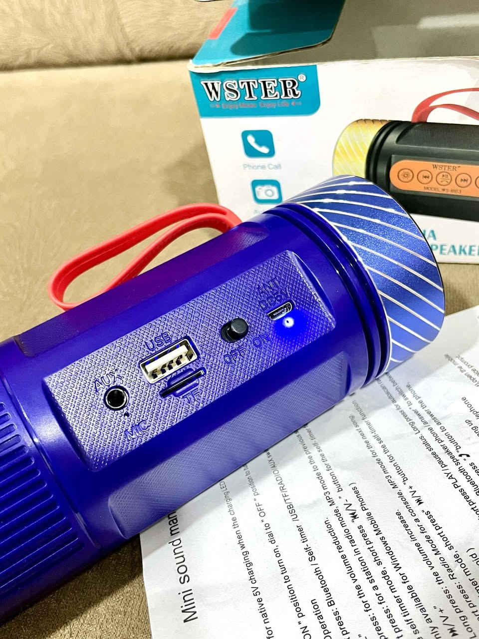 ‎چیم بۆ هێناون بۆ ماڵەوە بۆ دەرەوە بۆ کەمپین بۆ ناو سەیارە دەرەجە یەکە لۆکە
‎سپیکەرو لایت شەحنی مارکەی wster
‎بلوتوس و میمۆریو ئۆکس و یوئێسبی (Bluetooth _ usb_memory card_aux)
‎لایتێکی لێزەری و بەقوەت سێ دەرەجەی هەیە
‎بە قوەت و کز ترو مۆدی فریاکەوتن sos
‎پاتریەکی باش و بەرگەی زۆر دەگرێت
‎شوێن سلێمانی
‎نرخی تەنها 15 هەزار قفڵ
‎گەیاندنیش بەردەستە
‎ السليمانية, العراق


**إذا كنت صاحب هذا الإعلان وتريد حذفه لأي سبب، رجاءا أرسل رسالة إلى الدعم الفني**