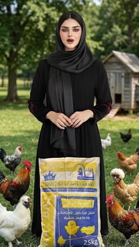 أعلاف تاج • دجاج زينة • العزيزية