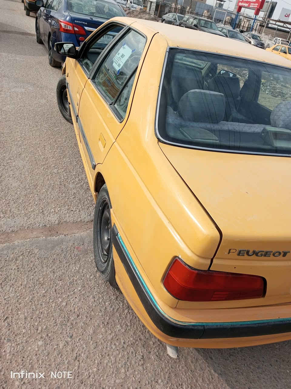 سياره بيجو بارس موديل 2015تتدفه تبريد هيه غرامة مصفره مكان ديوانية سعر 45 رقم انكليزي مشروع وطني رقم الموبايل ***********
