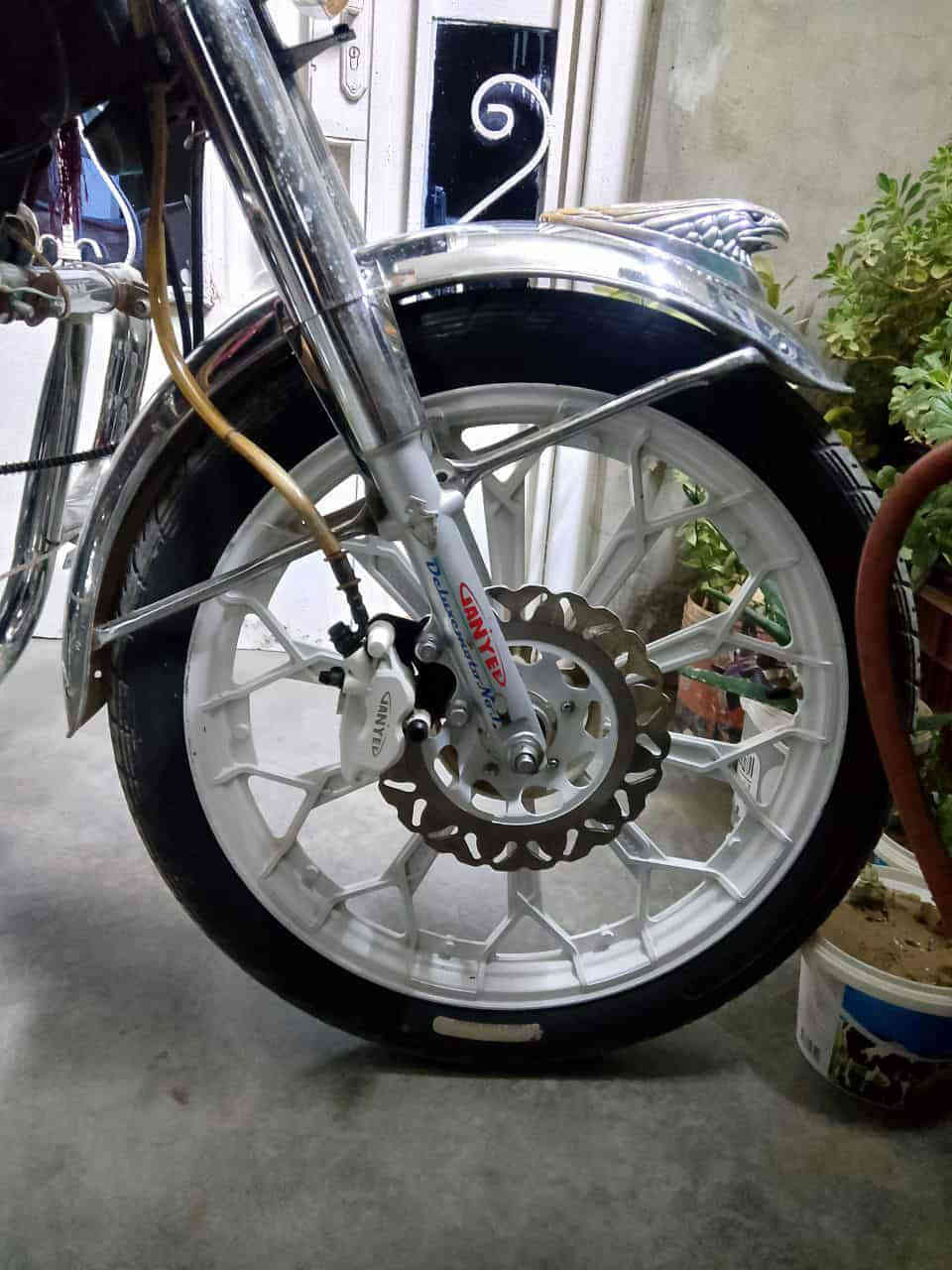 السلام عليكم 
موطور جني ابو الكلة للبيع 
موديل 2024
شرط ماممدود عليه صبانة لا مفتوح ولا مبدل بي اي شي( شركة) 
الموطور جاهز من كلشي 
سعر600 قفل🔏 
600 ال ربع مابيع مراوس ما اراوس فقط بيع
عنوان الساحل الايسر قرية السلمان 
 خاص ماكو تريد اتصل ***********
