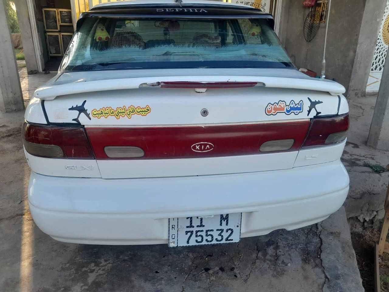 سلام عليكم كيه سيفيه البيع
محرك 1600

محرك وكير خير من الله 
كهربايات كله شقاله 
تخم تايرات سياره مصبوغة عام الجماليه 
حداديه خير من الله 
نقصه بس تبريد   
  تحويل مباشر بسمي سنويه جديده ستفسار ***********
مكاني بغداد يوسفيه ما متواجد عله الفيس سعر 37وبيه مجان الطيبين مو شراي لا تتصل
