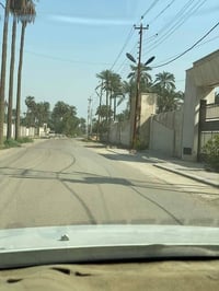 قطع أراضي للبيع في بغداد منطقة الفحامة قبل الجلاعطة بداية المنطقة بعد ...