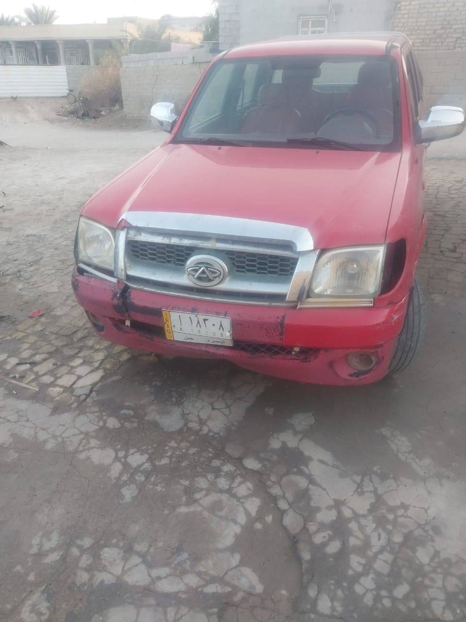 ياالله سلام عليكم للبيع 2012 شيري كير عادي سياره جاهزه من كلشي مكينه وكير مكفولات حداديه جاهزه كهربائيات كلها شغاله تخم تاير تبريد شغال رقم بصره مشروع وطني مجدده ال 27 السعر 40 ورقه وبيها مجال المكان البصره الكرنه قريه بيت غزيل مكلف بنشر رقم صاحب السيارة ***********
