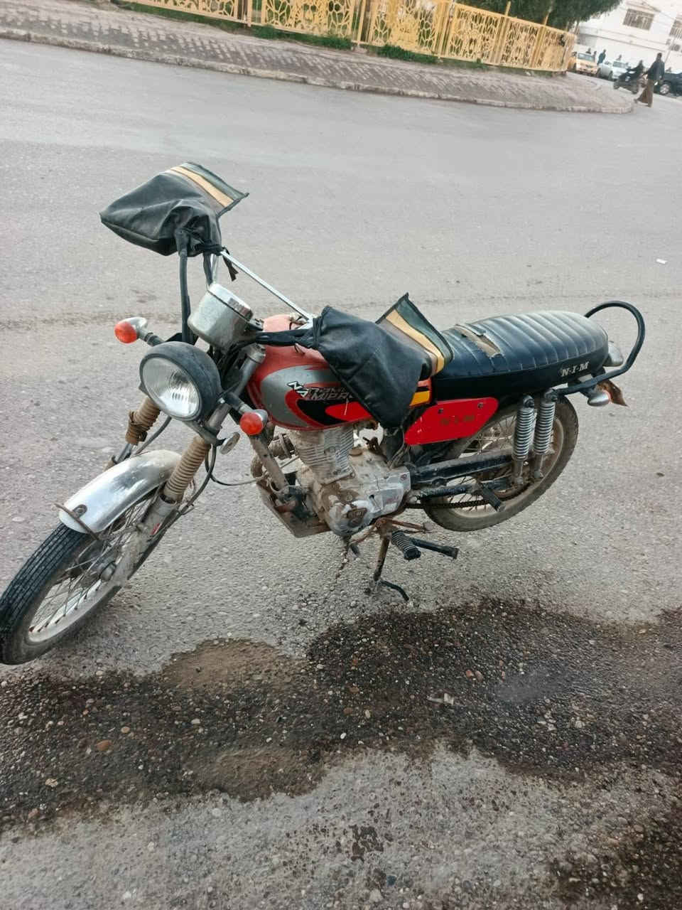 دراجه 4كير شكل MZ اوراق اصولي 
قضاء الشاميه 

مكلف بل نشر 

***********
