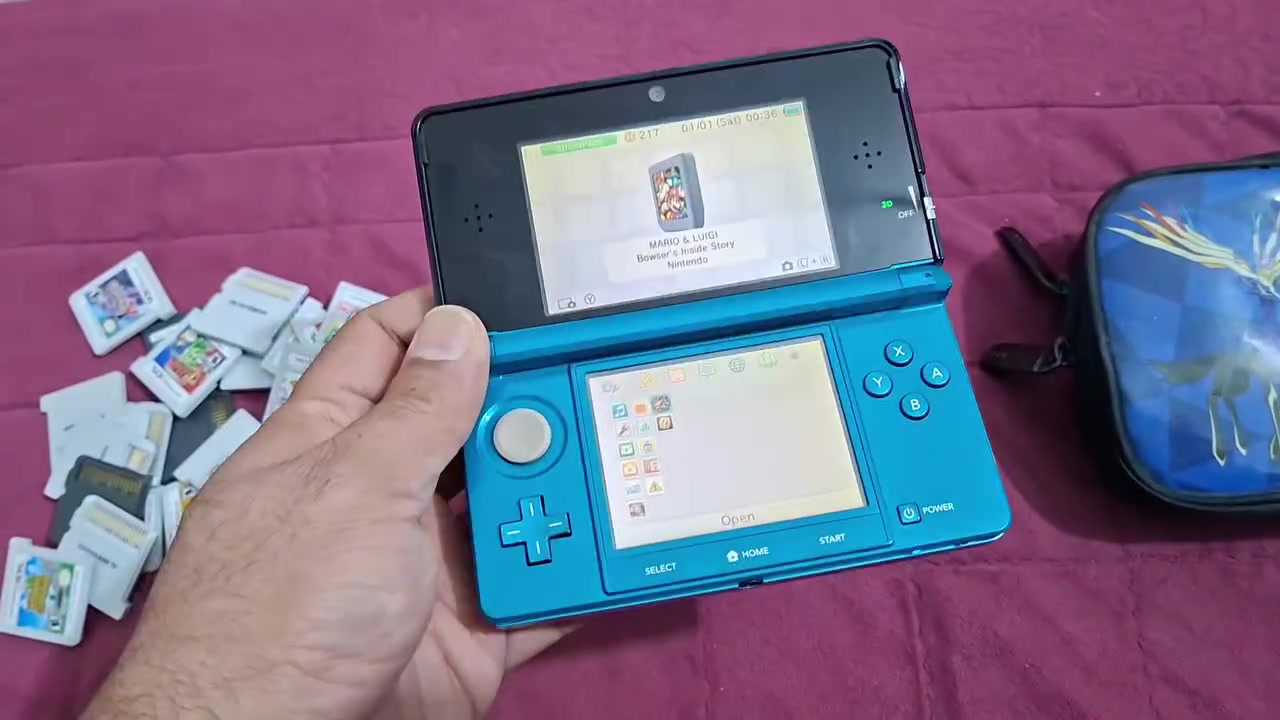 متوفر 
جهاز نينتيندو 3DS مع 31 كاترج
التفاصيل داخل الفيديو


**إذا كنت صاحب هذا الإعلان وتريد حذفه لأي سبب، رجاءا أرسل رسالة إلى الدعم الفني**
