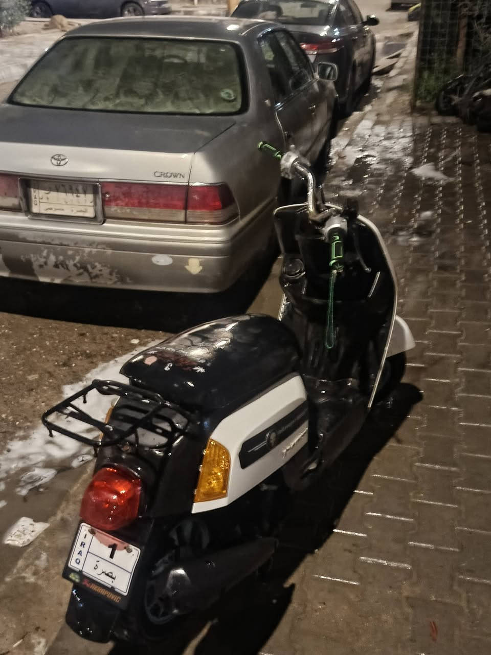 السلام عليكم دراجه بوليسِ للبيعَ مفتوحهْ بس بـ الولفات كهربائيات شغاله سلف شغال 📍 بصره خمسه ميل سعر:٥٧٥ يوجد مجال في السعر الرقم خاص:***********
