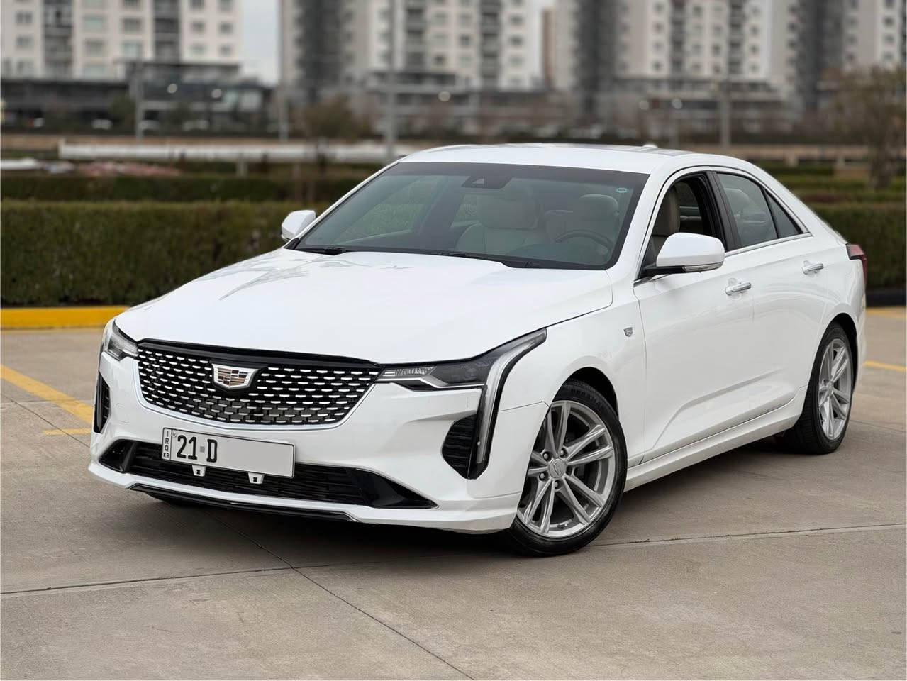 ‎کوردی / عربی 

‎بسم الله الرحمن الرحيم

Cadillac CT 4  2022 Luxury 

کادیلاک  CT4 2022 
سەیارەیەکی فەخم و نازدار و زۆر بەقوەت 
مەکینە ٤ پستۆن ٢.٠ تۆربۆ هێزی ٢٣٧ ئەسپ🚀
سەنەویو رەقەم تازەیە و بە ناوی خۆمەوەیە 
٤٢ هەزار کیلۆمەتر ڕۆیشتوە

💵نرخ 💵 (( 180 )) وەرەقە و معامەلە 

مواسەفات  Luxury :
٥ بەصمە و شەغال 
کامل ڕادار ٣٦٠ پلە کوشن لەگەڵ ڕادار هەرزە ئەکات 
شاشە و کامێرا و حاسە و برێک بەصمە 
ناو سپی کوشن جلد و کارەبا و خزن
تەبرید ٢ زۆن نزامی سبلیت 
لایت پێش و دوا کامل LED
ئۆتۆ هۆڵد و نیزامی ترافیک 
٤ مۆدی لێخوڕین 
سوکان ڤۆلیۆم و  گێڕی سپۆڕت 
مواسەفاتەکانی کادیلاک ناسراوە 
لێخوڕینی هەر باس ناکرێت …

بە نیسبەت بۆیاخەوە نیو بۆنیدی بۆیاخە 
 چەمەلغی سایەق تەعدیل ساردی هەیە 
ئێرباگی سوکان و شانی تەقیوە وەک بیلاد چاککراوە
 

ڤیدیۆی کاملی سەیارەکەم لایە کڕیار داوا بکات 

گێڕو مەکینە و کارەبایی و تەحویل و غەرامە بەشەرت✅

📍شوێن : سلێمانی 

*********** ☎️
ڤایبەر و واتصئاپی لەسەرە 

———————————————————————

كاديلاك CT4 ٢٠٢٢ 
ماشآءالله سيارة فخمة و سريعة و اقتصادية 
محرك ٤ سلندر ٢.٠ توربو ٢٣٧ قوة حصان 🚀
سنوي و رقم جديد حتى ٢٠٢٩ و باسمي 
٤٢ الف کیلومتر ماشی 

💵سعر 💵 (( 180 )) ورقة و بيها مجال 

مواصفات  Luxury:
٥ بصمة  و تشغيل عن بعد 
سيارة كامل رادار ٣٦٠ درجة و كشن هزاز مع رادار 
شاشة و كاميرا و حساس و بريك بصمة 
داخل أبيض كشن جلد و خزن و كهرباء  
تبريد ٢ زون و نضام سبليت 
لايت أمامي و خلفي كامل LED 
اوتو هولد و اوتو ستارت و ستوب و نضام بريك تلقائي 
ستيرن فوليوم و تحديد سرعة و گير سبورت 
و بعد مواصفات كاديلاك معروفة…

بيها نص بنید صبغ  و بارد بل جملخ سائق 
ارباك ستيرن و بردة طاك وراجع مثل بلادي 

فيديو كامل تفاصيل سيارة عندي شراي اطلب 

گير و محرك و كهربائي و تحويل و غرامة بشرط ✅

📍مكان: سليمانية 

***********☎️
فايبر و واتساب موجود السليمانية, العراق
