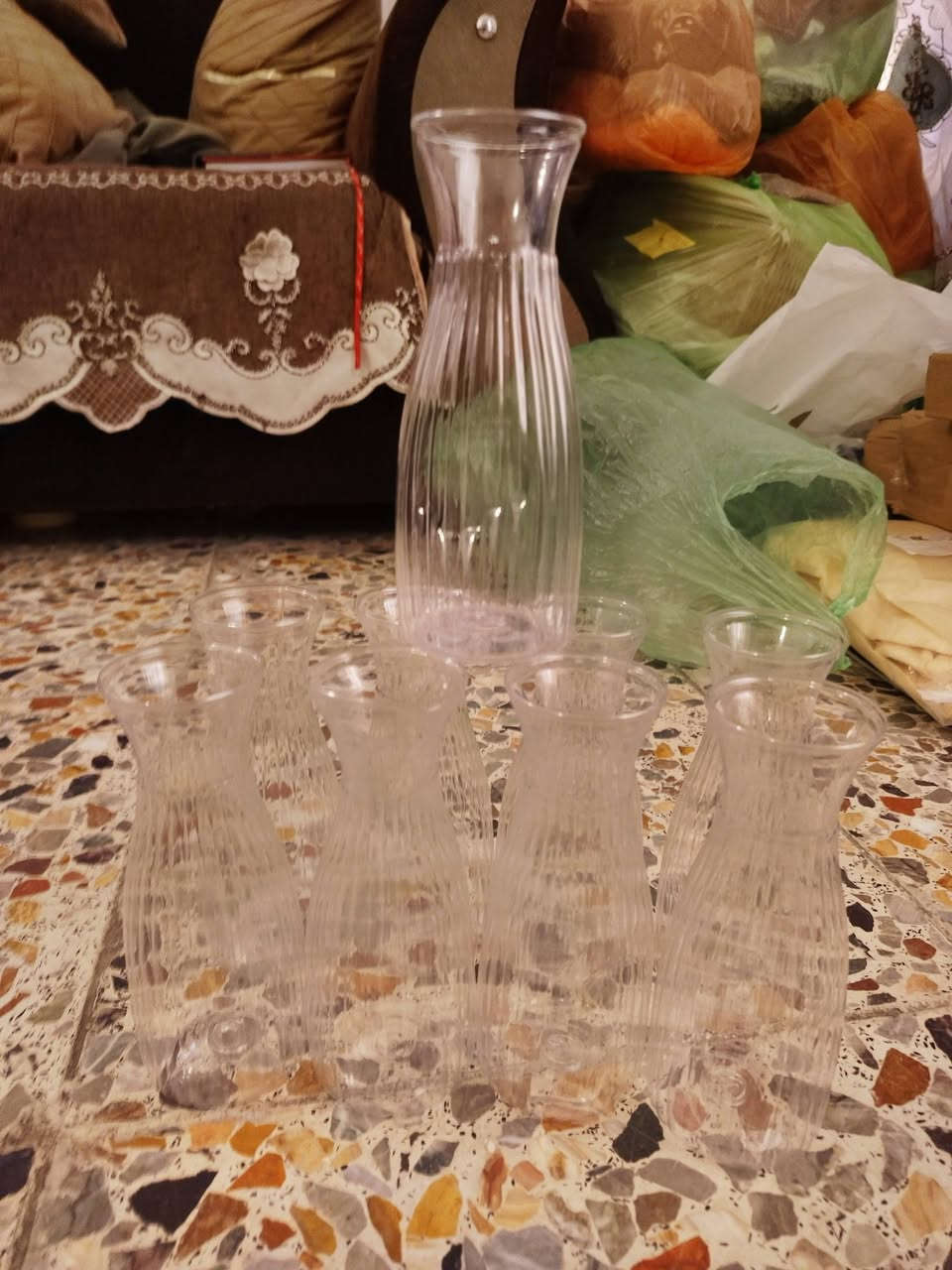 اول تم بلخاص ب 8 وبلعافيه مزهريات مال ورد 
وشكردنات علب كزاز


**إذا كنت صاحب هذا الإعلان وتريد حذفه لأي سبب، رجاءا أرسل رسالة إلى الدعم الفني**