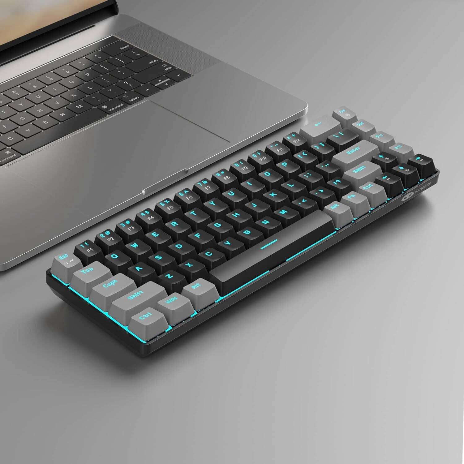 ⌨️ MageGee MK-Box – 60% Mechanical Gaming Keyboard

🔹 التصميم: 60% مدمج مع 68 مفتاح لتوفير مساحة أكبر للمكتب 🎮
🔹 السويتشات: Red Switches
🔹 الإضاءة: LED Backlight مع أكثر من 15 وضع إضاءة ✨
🔹 Anti-Ghosting: دعم N-Key Rollover لجميع المفاتيح 🎯
🔹 الاتصال: سلكي عبر USB مع كابل قابل للفصل 🔌
🔹 المفاتيح: Double-Shot Keycaps بعمر افتراضي طويل
🔹 التصميم: Adjustable Kickstand لزاوية كتابة مريحة
🔹 التوافق: Windows / Linux / Mac
🔹 الحجم: صغير وخفيف، مناسب للجيمينغ والتنقل

💡 كيبورد ميكانيكي اقتصادي يوفر تجربة لعب وكتابة ممتازة مع تصميم مدمج وإضاءة جذابة.  

السعر :30 الف
خدمة توصيل 🚚 لكافة أنحاء العراق 🇮🇶 بغداد, العراق


**إذا كنت صاحب هذا الإعلان وتريد حذفه لأي سبب، رجاءا أرسل رسالة إلى الدعم الفني**