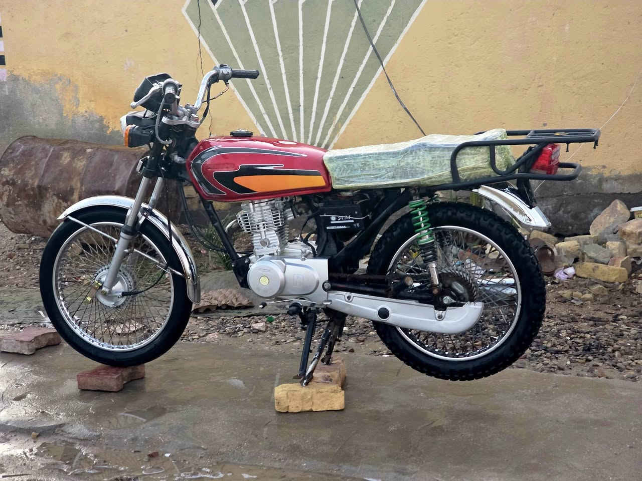 سلام عليكم دراجه 4كير اوراق مكان ديوانيه الحمزه ال شرقي ال تواصل على ***********
