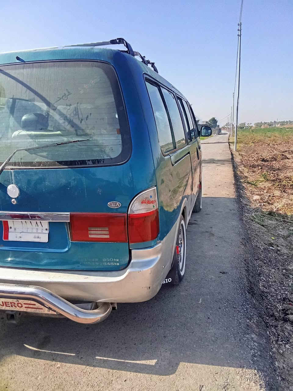 السلام عليكم كيا بريجو موديل 97 كير اكسل محرك شواصي  بلاديه بس صفحه باب سلايت صبغ جمالي رقم بغداد هاتف *********** سعر 65 بيهه مجال بسيط
