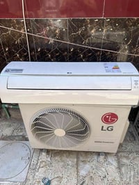 LG انفير ترتحكم 2طن نضيف ممصلح  بلادي كامل ملحقات  مكان بغداد حي الجها...