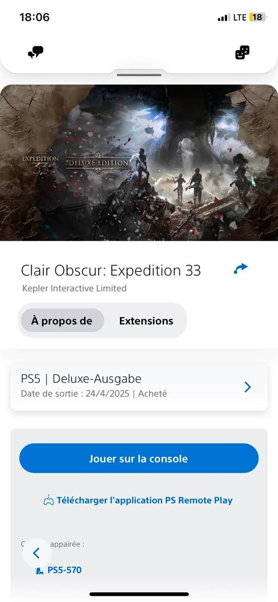Compte crack disponible 
Ps5 principal 
Garantie 24h


**إذا كنت صاحب هذا الإعلان وتريد حذفه لأي سبب، رجاءا أرسل رسالة إلى الدعم الفني**